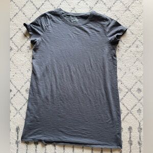 Universal Thread Charcoal Gray Mini T-Shirt Dress